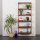 Preben Sorensen Danish teak mid century shelves by PS system Randers, 1960s