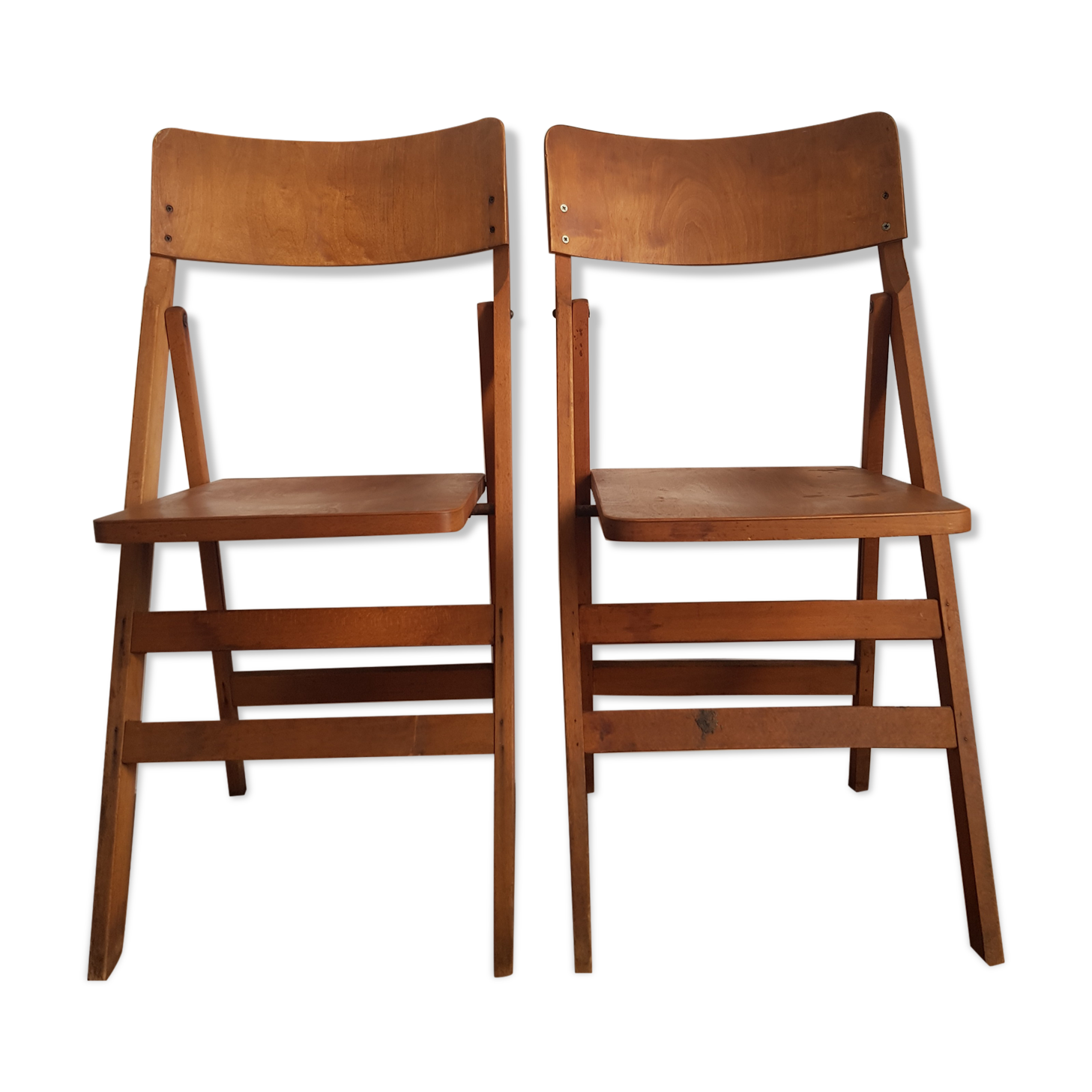 Folding baumann chair