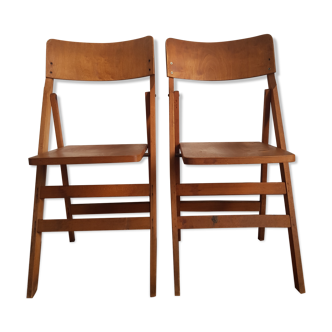 Folding baumann chair