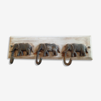 Patère éléphants pour chambre d'enfant