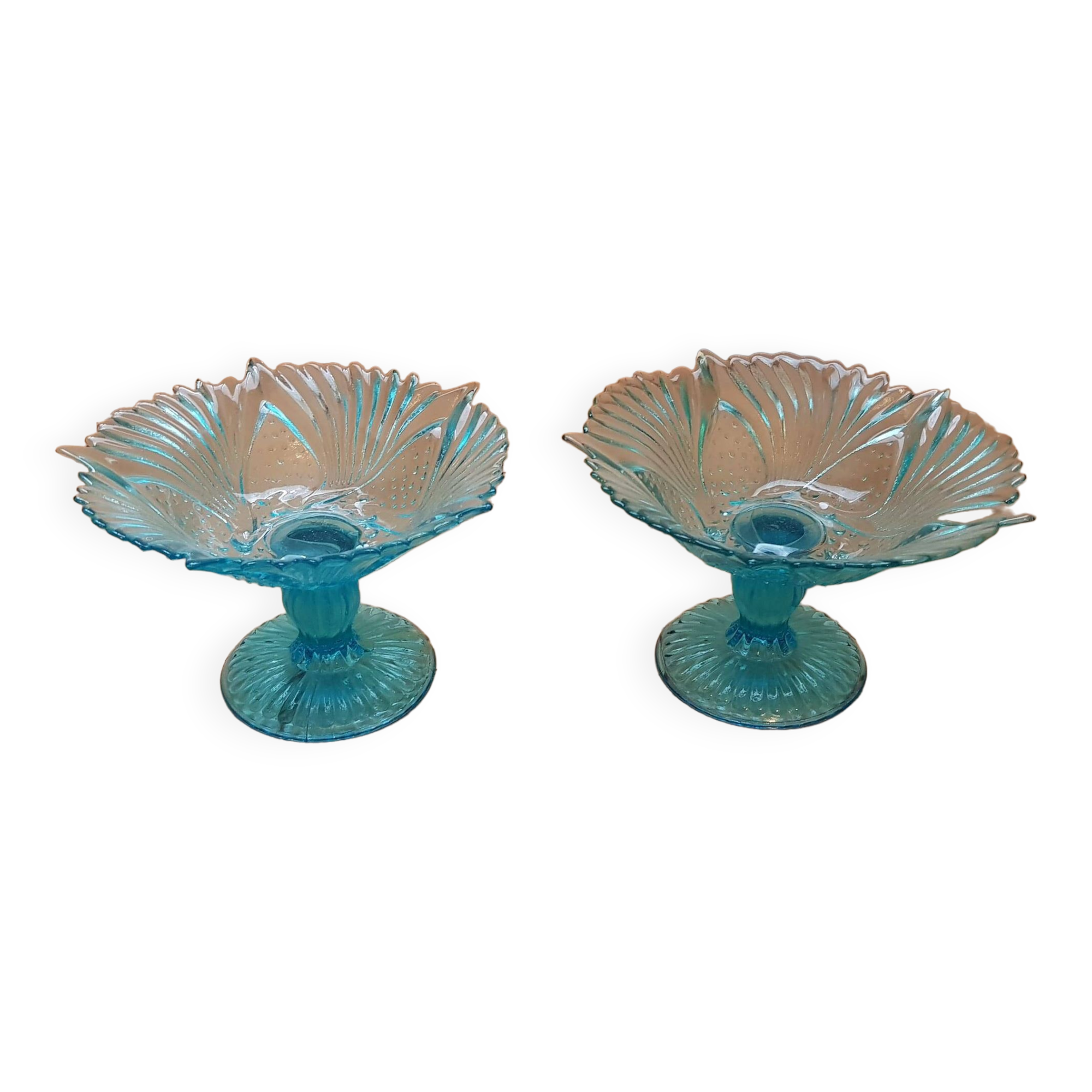 pair of vintage 70s fruit bowls