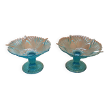 pair of vintage 70s fruit bowls
