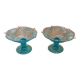 pair of vintage 70s fruit bowls