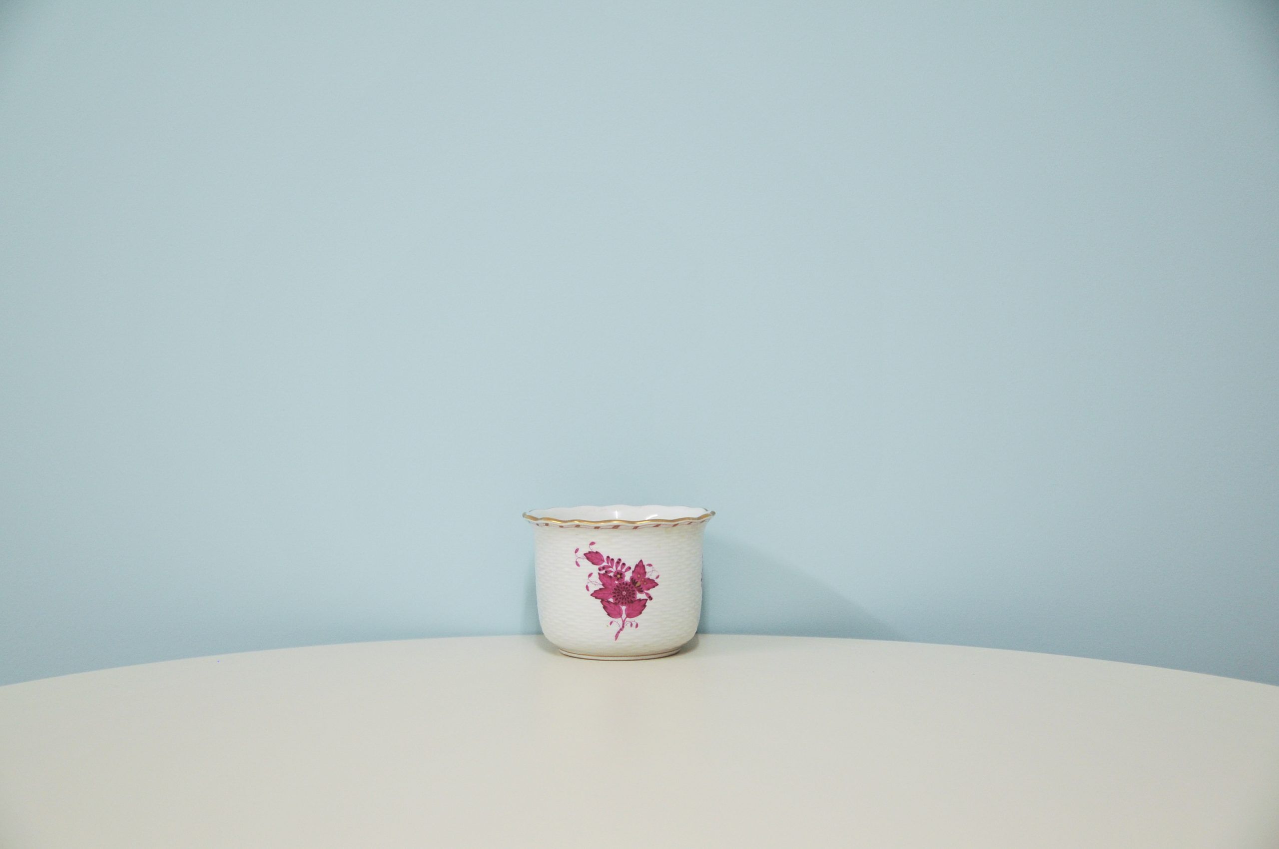 Porcelain flowerpot Herend Hungary