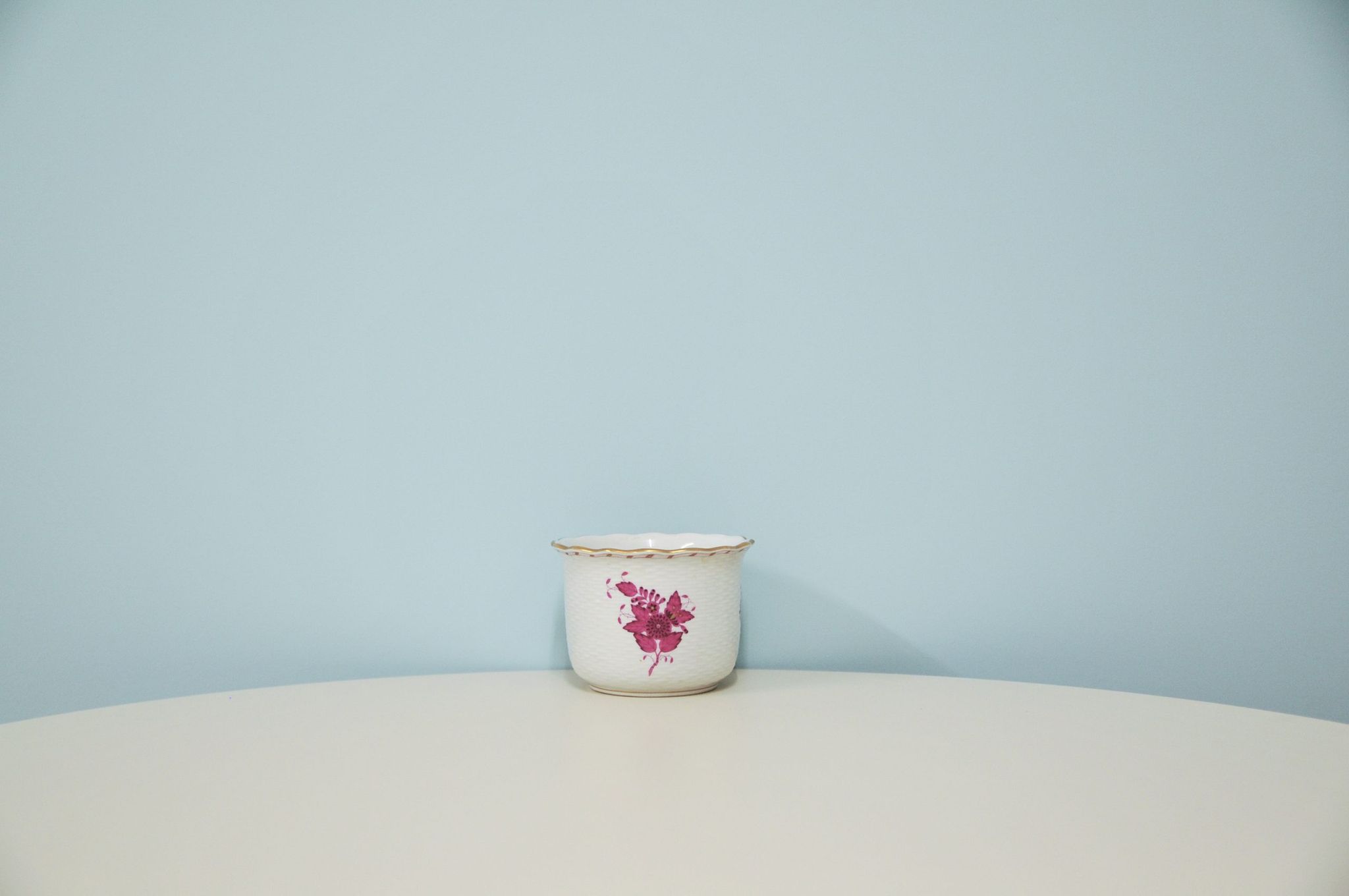 Porcelain flowerpot Herend Hungary