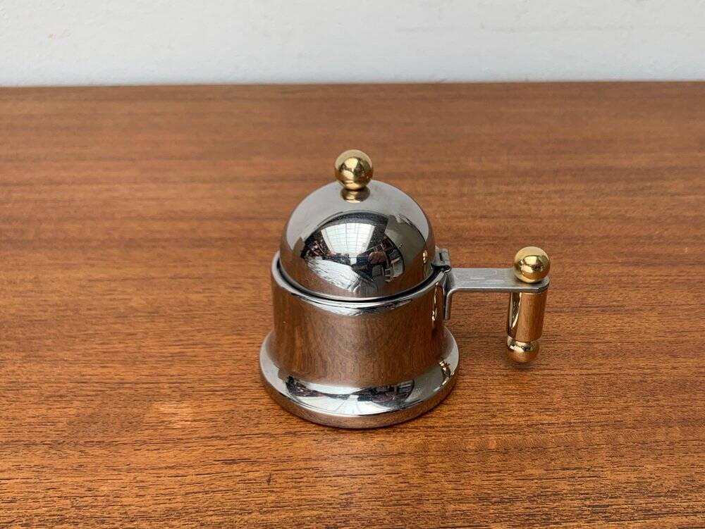 Sugar bowl from the Kontessa series, Italian postmodern design by Vev Vigano, 1980s.