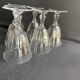 6 Baccarat water glasses
