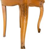 Pair of Louis XV style chairs - Rattan cane seat