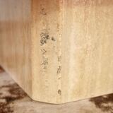 Travertine coffee table from the 70s