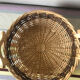Corbeille en osier vintage