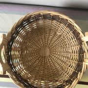 Vintage wicker basket