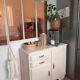 Buffet Mado poncé plateau noir