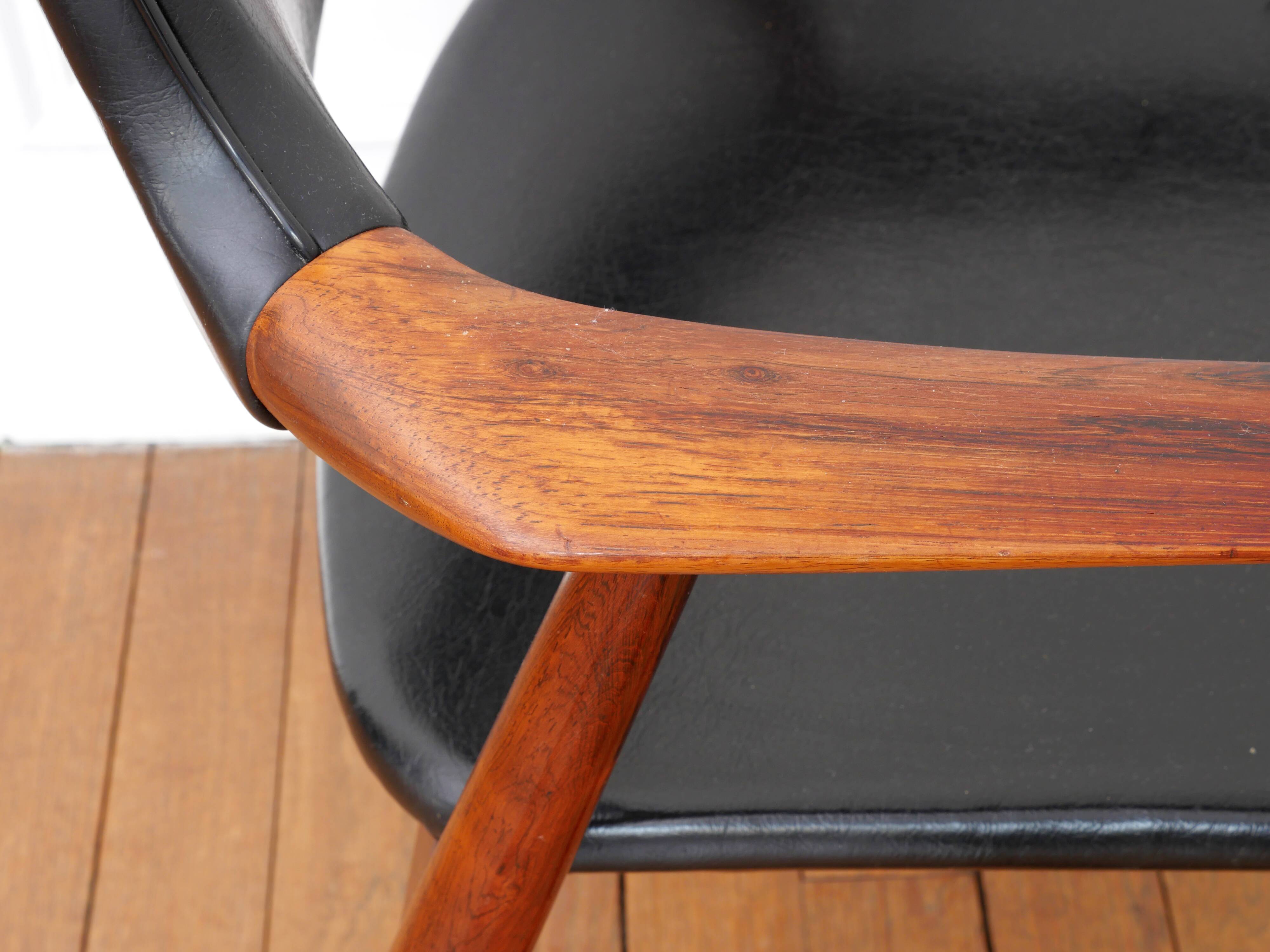 Armchair Svend Age Eriksen – Glostrup Møbelfabrik - Rosewood