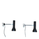 Table lamp or clamp lamp from the mid-century space age by the SLZ team for Swisslamps International.
