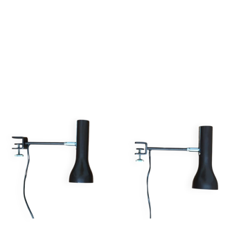 Table lamp or clamp lamp from the mid-century space age by the SLZ team for Swisslamps International.