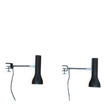 Table lamp or clamp lamp from the mid-century space age by the SLZ team for Swisslamps International.