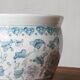 Pot de plantes en porcelaine vintage Chine