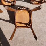 5 vintage Baumann bistro chairs