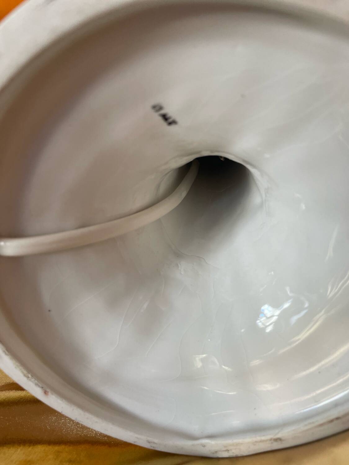 Pair of Tommaso Barbi ceramic lamps