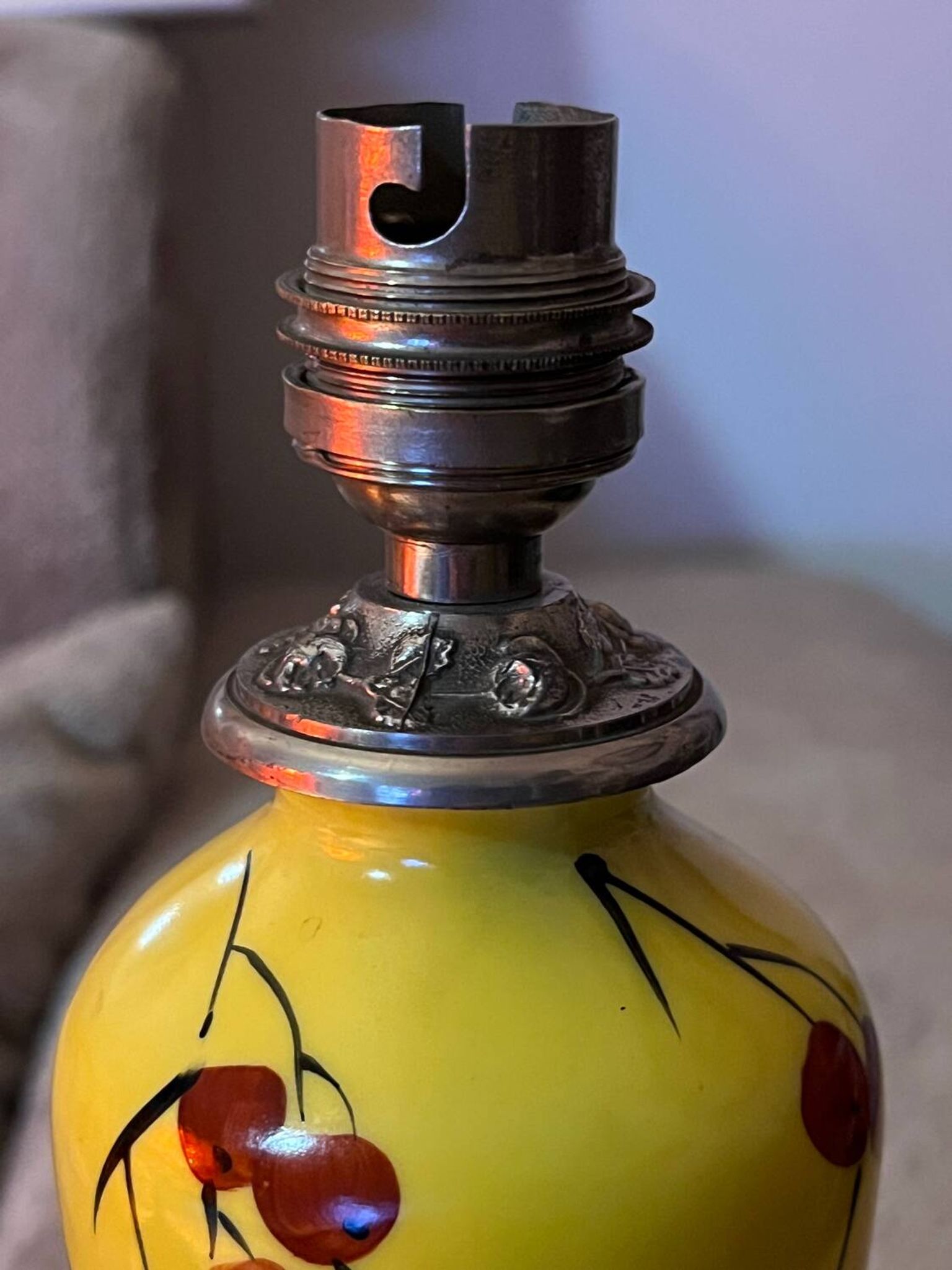 Pied de lampe