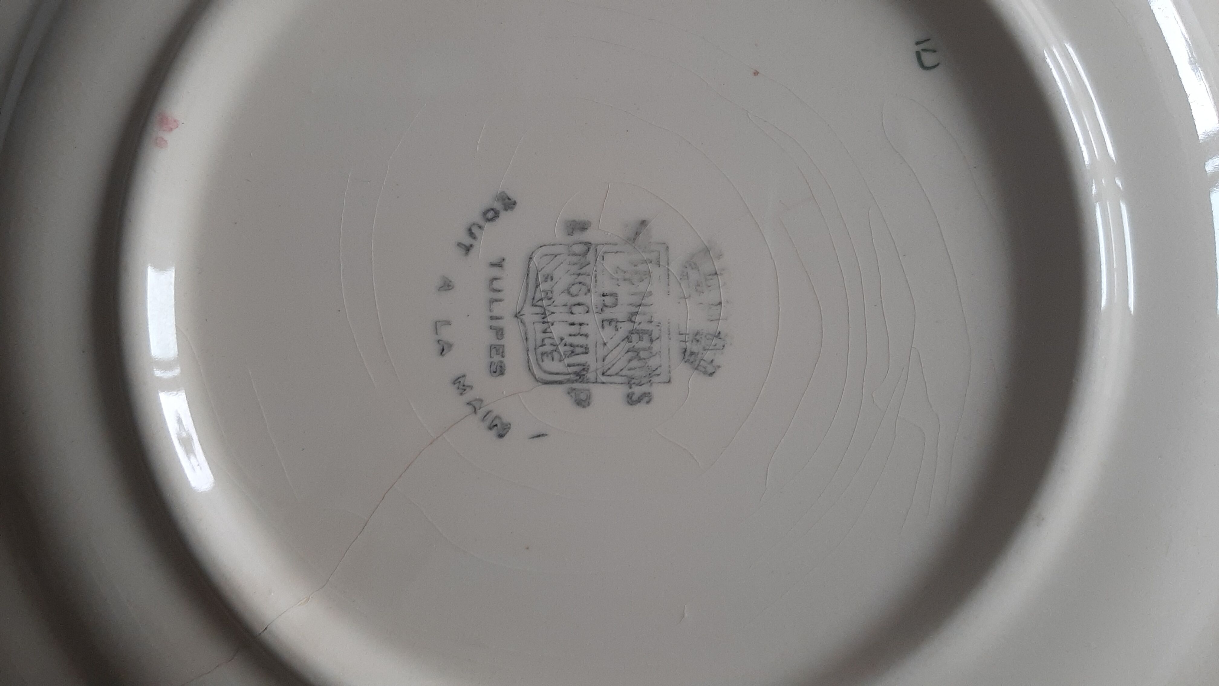 Longchamp earthenware plates