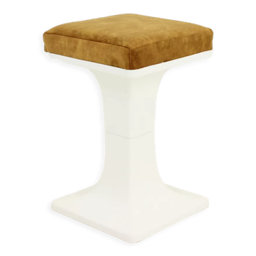 Tabouret repose-pieds en plastique du milieu du siècle, 1970, Hongrie