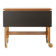 Elegant serving trolley made of fine teak wood with folding function, Gemla, Sweden, 1960s