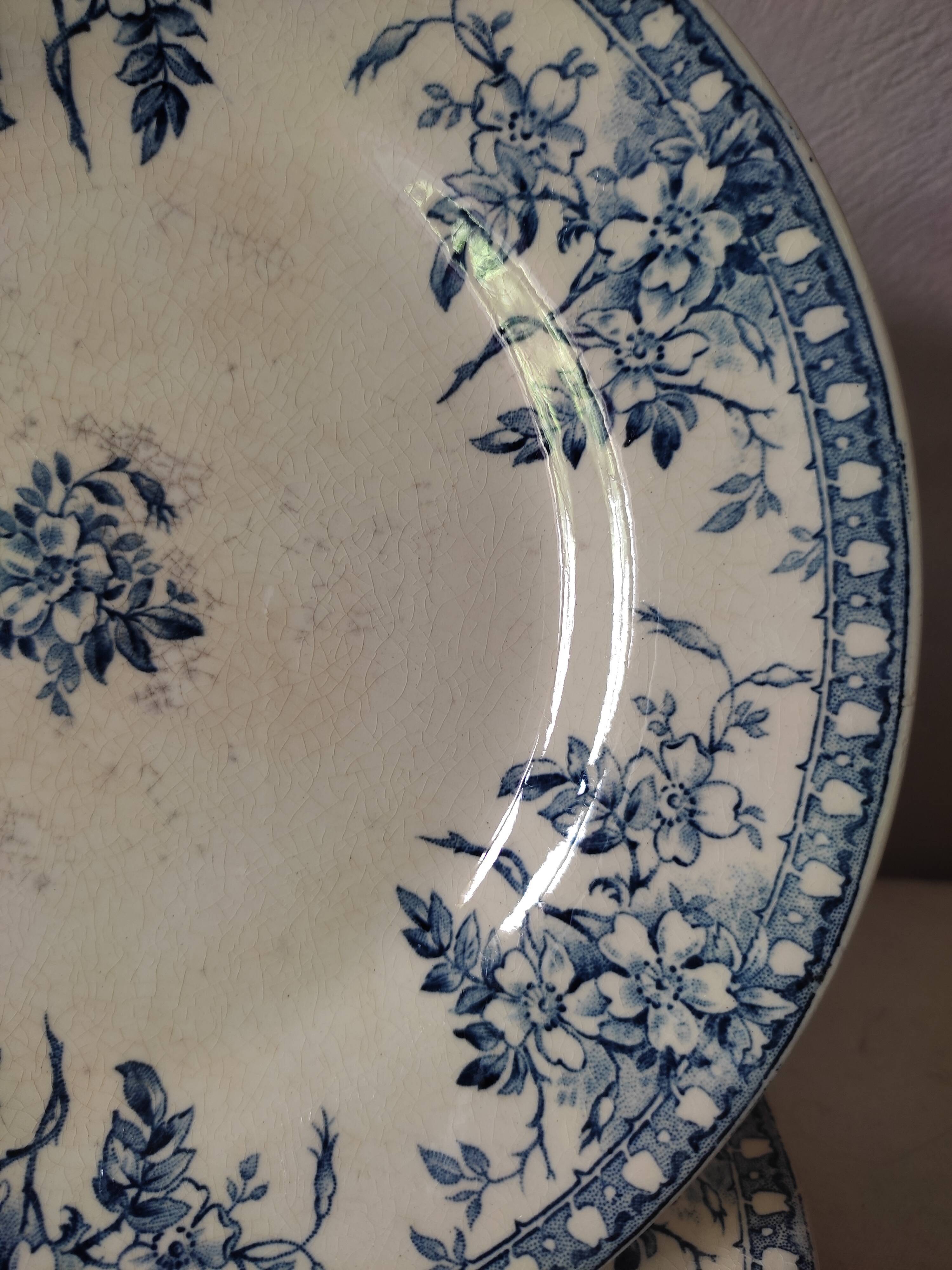 Set of 5 gien plates Terre de Fer