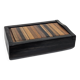 Coffret en ébène de macassar artisanal