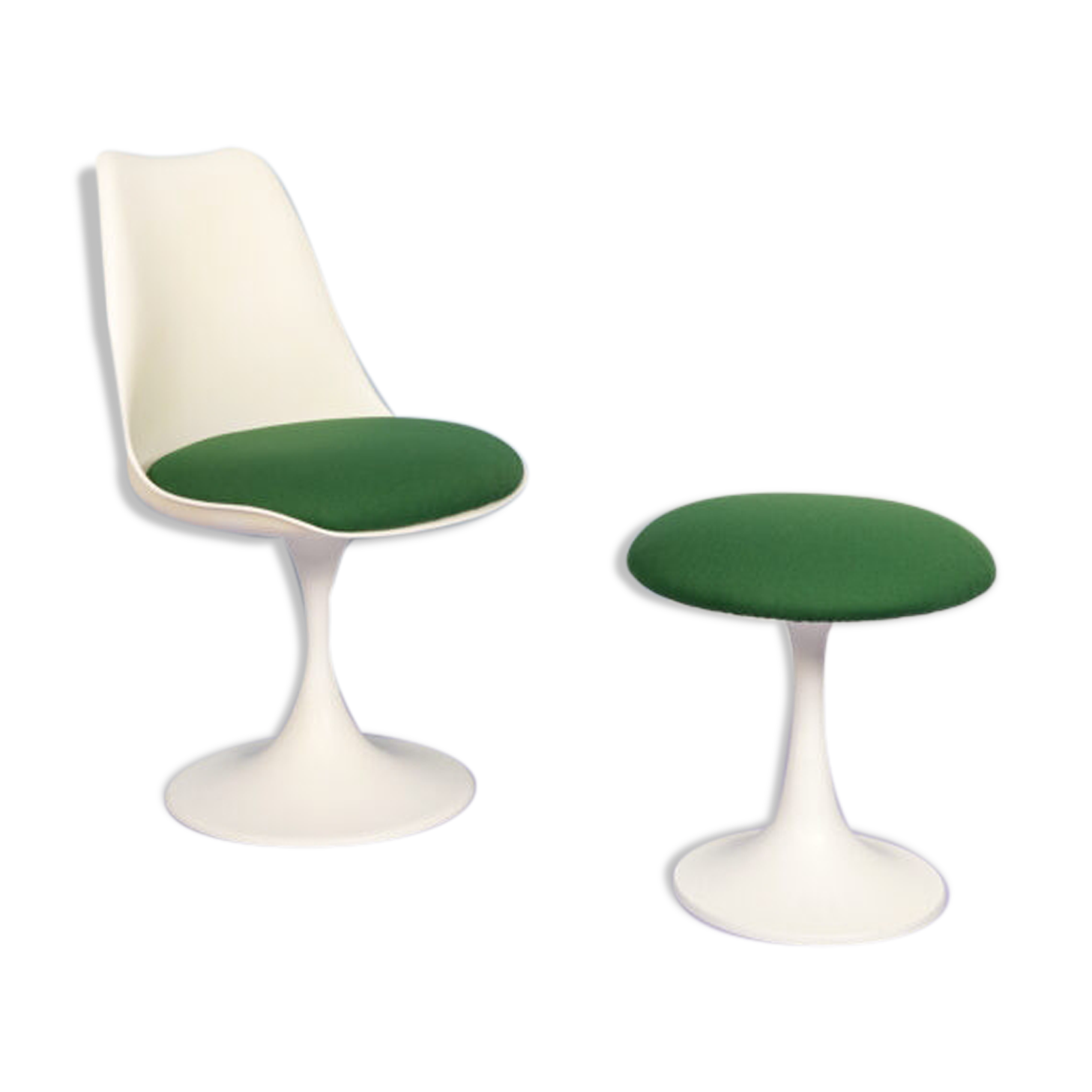 Tulip Chair by Pastoe with matching stool