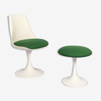 Tulip Chair by Pastoe with matching stool