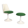 Tulip Chair by Pastoe with matching stool