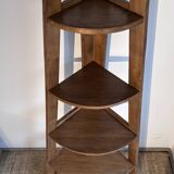 Mid-century reconstruction corner shelf