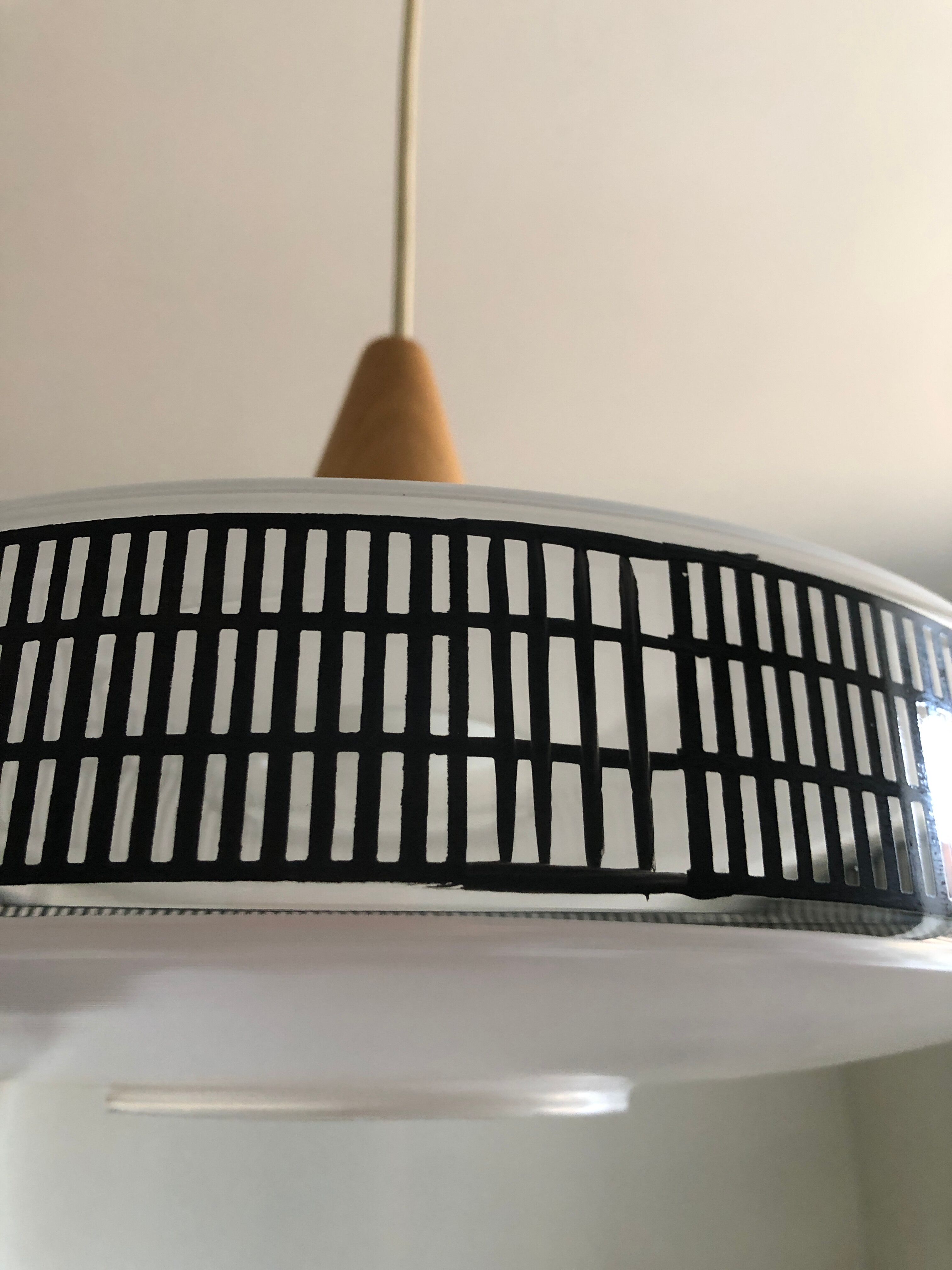 Scandinavian saucer suspension 1960