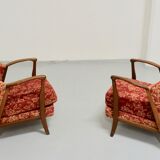 Pair of danish armchairs, 1940s