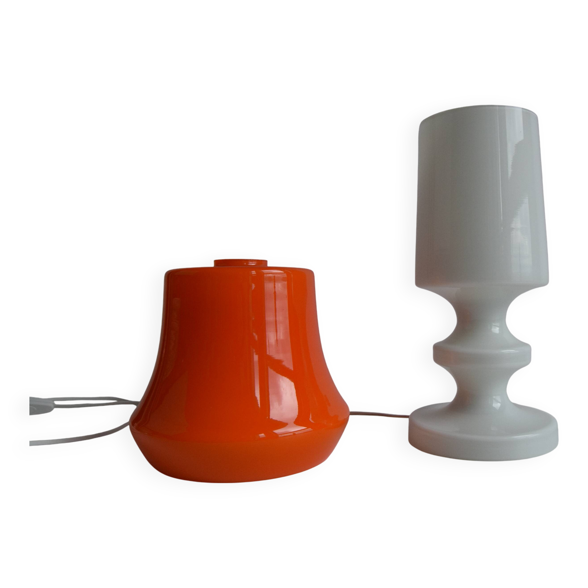 Mid-century glass table lamp by Stepan Tabera