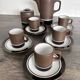 Vintage River Dolphin coffee service – Matte stoneware