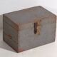 Small antique chest with grey patina (c.1920) #12