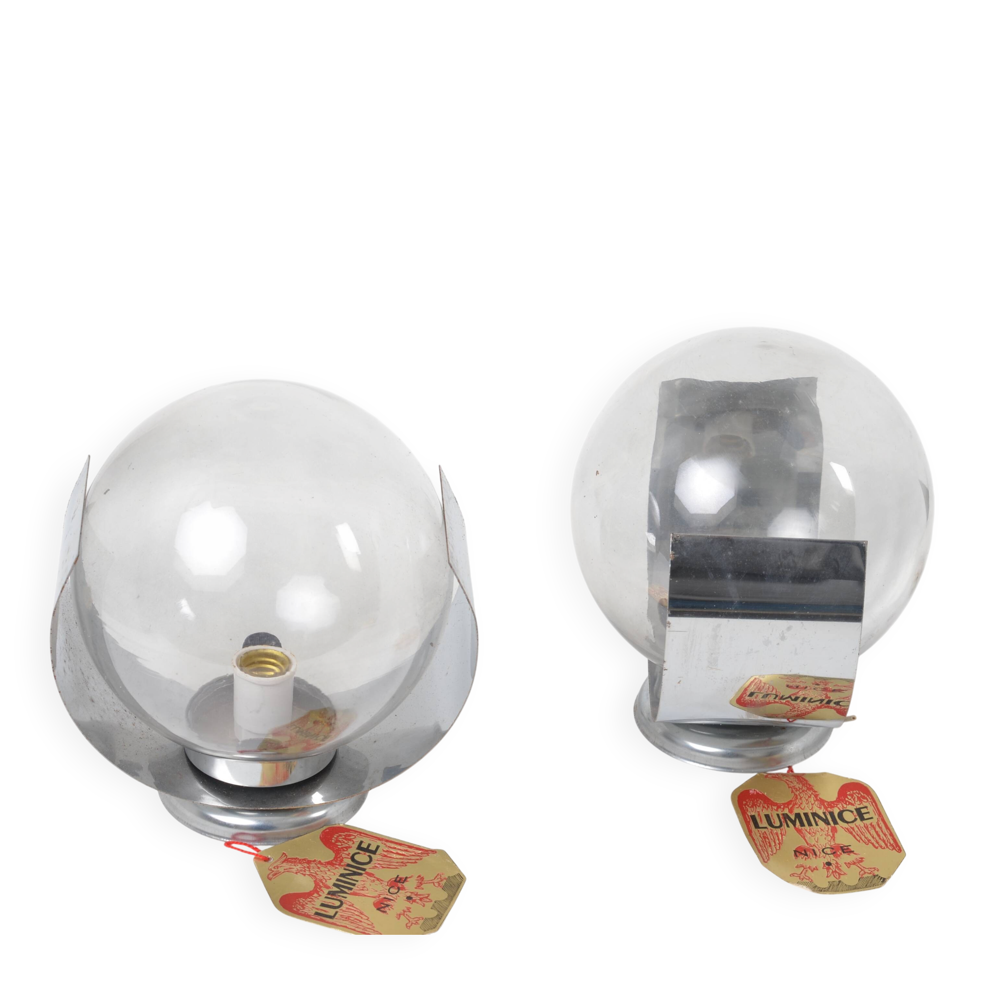 Luminice Space Age Wall Lights