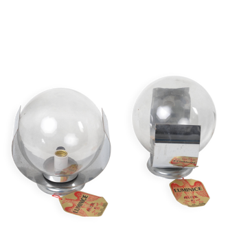 Luminice Space Age Wall Lights