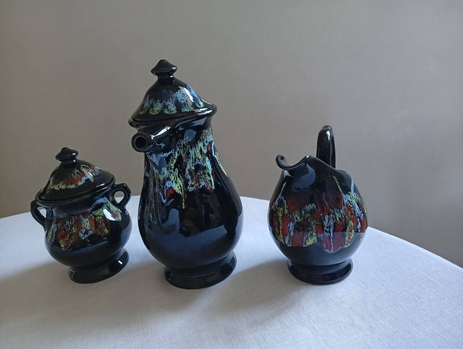 Charming coffee service Vallauris Vintage 60s/70s