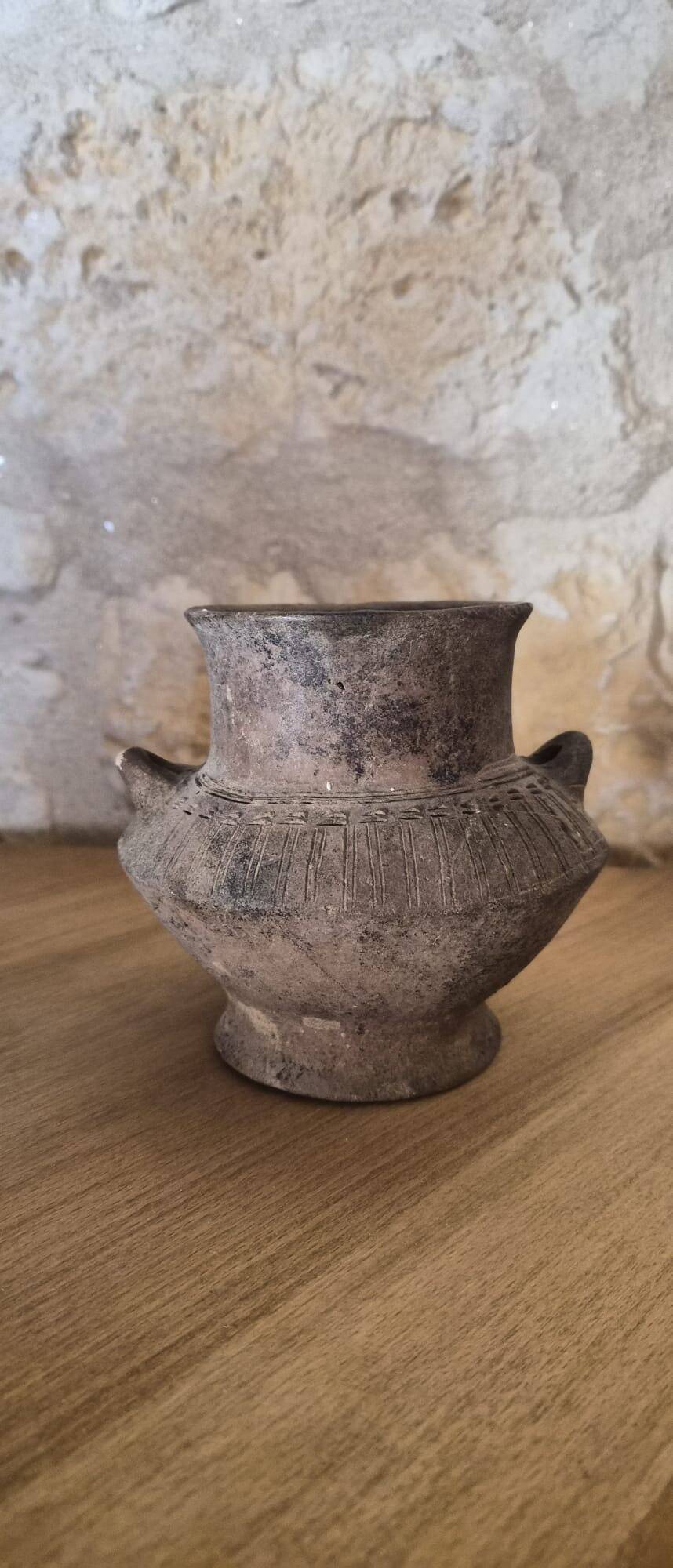 Ancient pot. Archaeology. Southeast Asia.