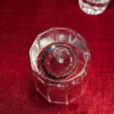 4 verres en cristal