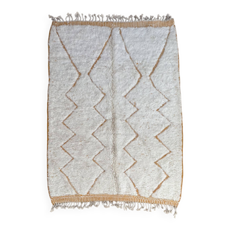 Beni Ourain Moroccan rug white - 200 x 264 cm