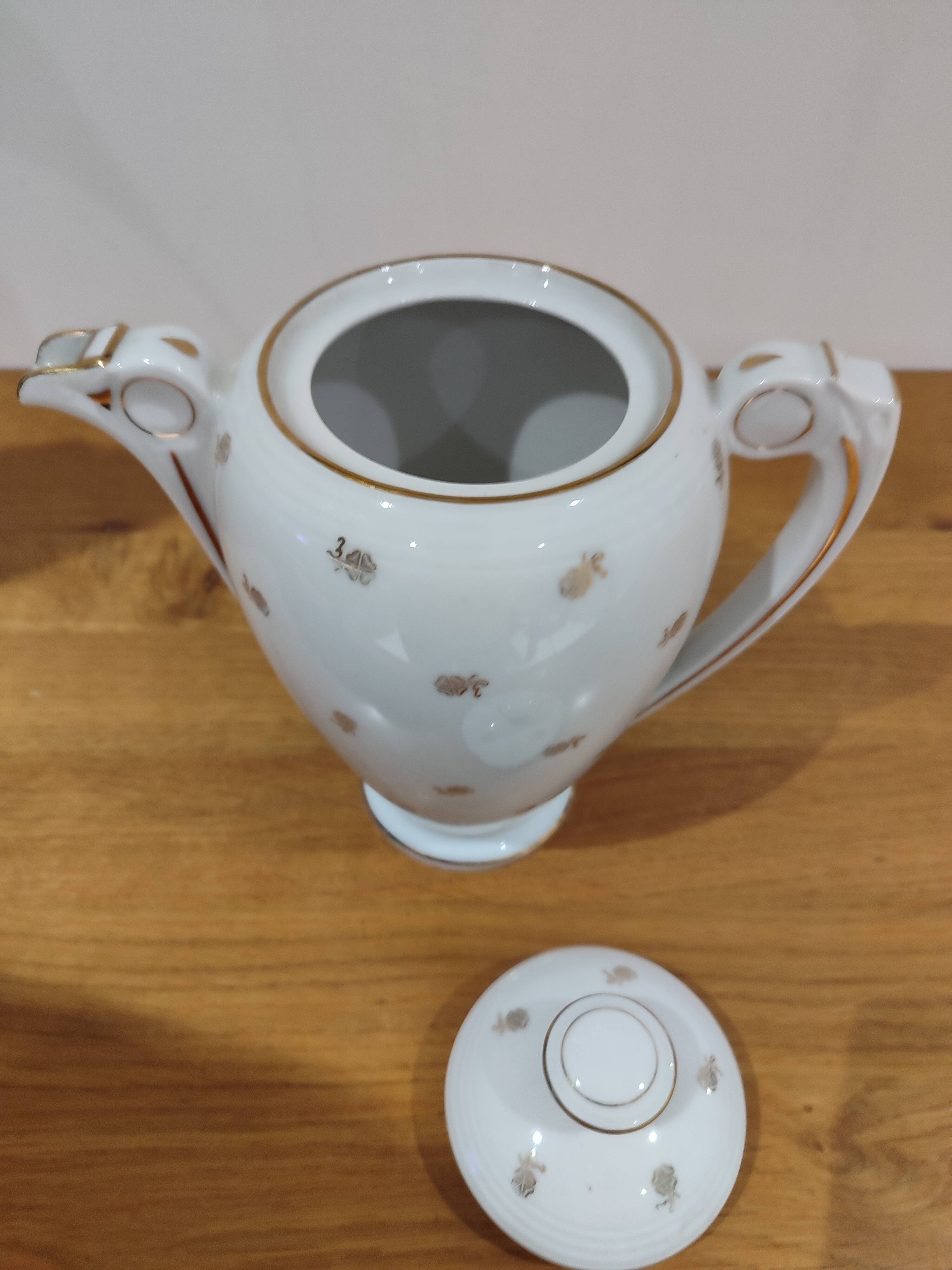 Cafetière porcelaine