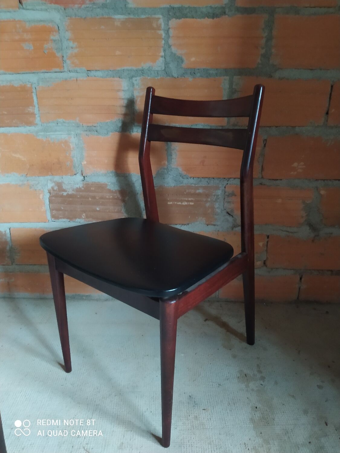 Lot de 2 chaises scandinave vintage