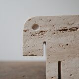 Travertine desk top