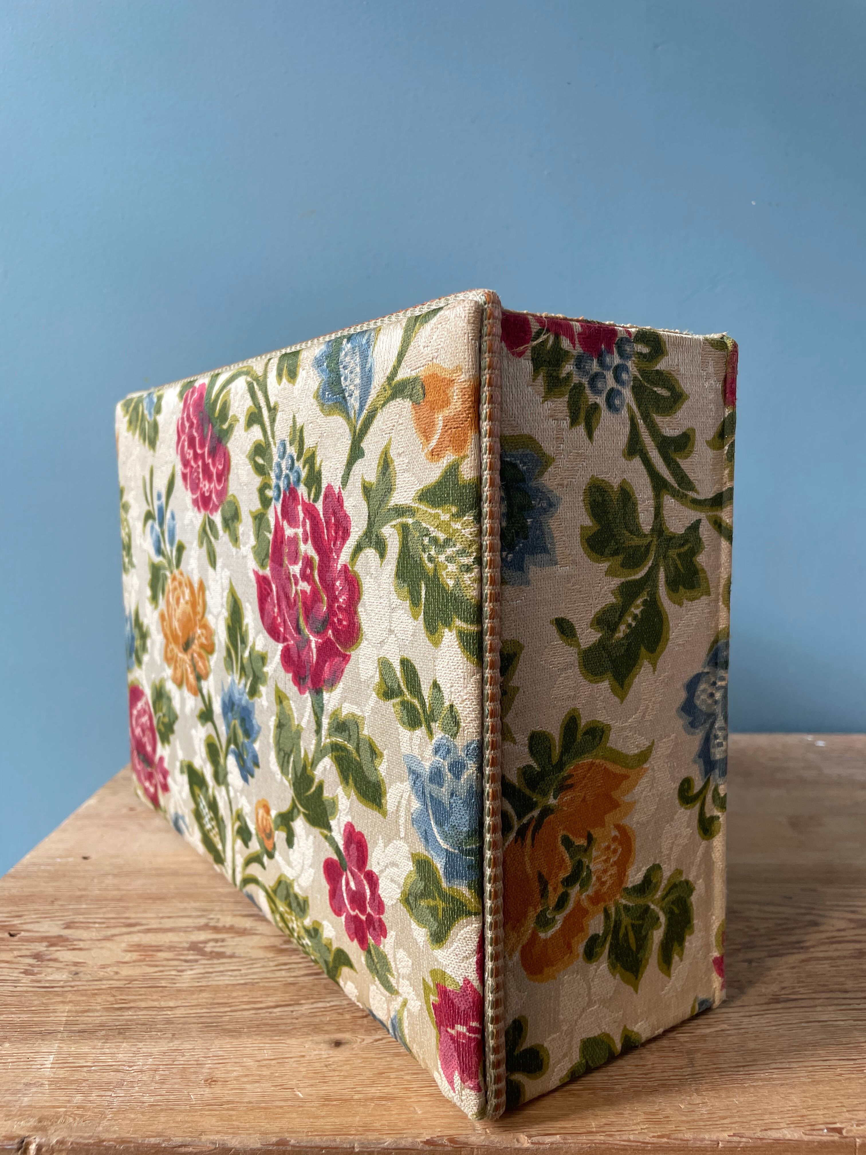 Old vintage sewing box