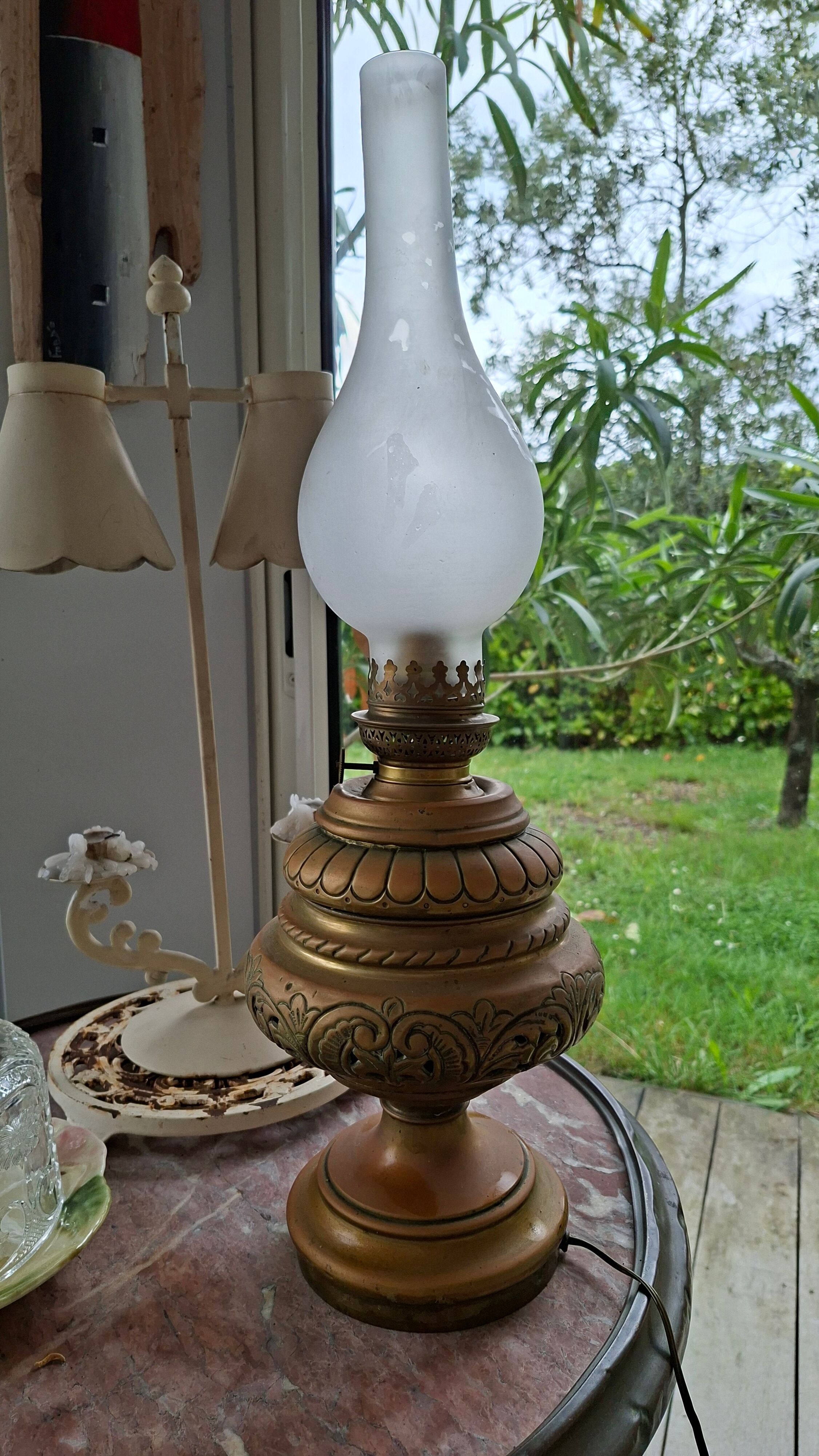 Antique lamp, 19th century