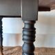 Round table with flaps